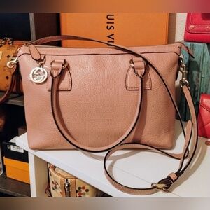 Gucci Dollar Calfskin Full Inclusion Blush Pink